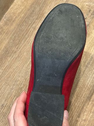 Botas Bershka Rojas Talla 39