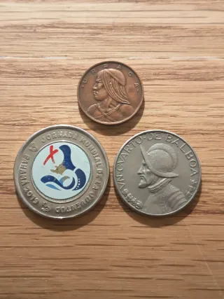 3 Monedas de Panamá