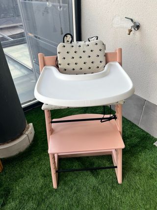 Stokke Tripp Trapp Serene Pink + complementos