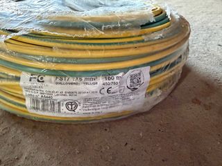 Cavo FS17 1x6 mm² Giallo/Verde