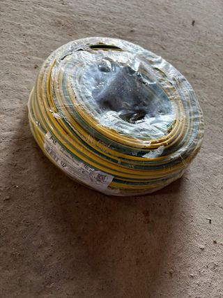 Cavo FS17 1x6 mm² Giallo/Verde