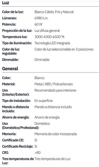 VENTILADOR DE TECHO