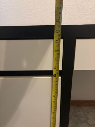 Escritorio MICKE Ikea pasacables, cajones estantes