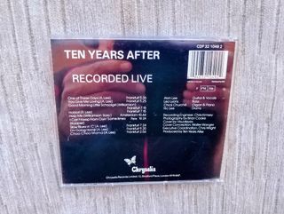 CD Ten Years After Recorded Live