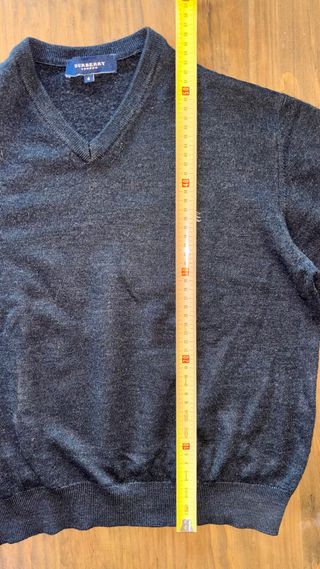 Jersey Burberry Lana Gris Talla 4 (M)