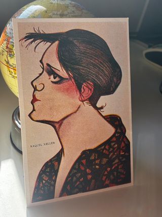 Postal vintage Raquel Meller · Retrato raro