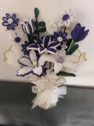 Ramo de Flores de Limpiapipas