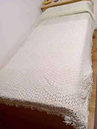 Colcha hecha a mano