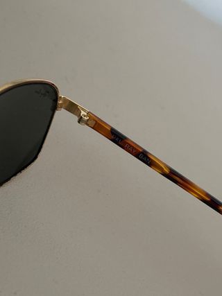 Gafas Ray Ban Vintage Marrones y Doradas