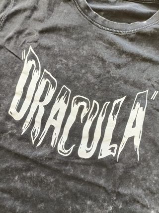 Camiseta Drácula Talla S