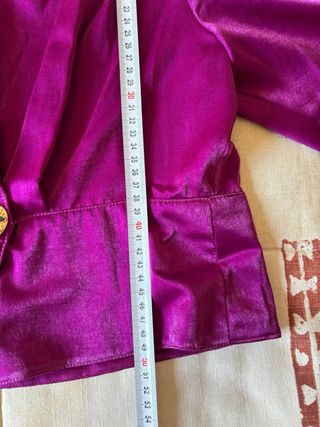 Blusa morada manga larga