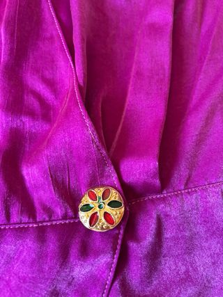 Blusa morada manga larga