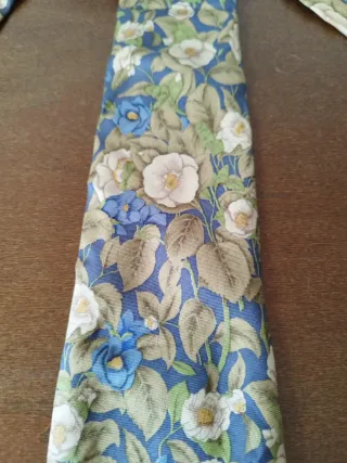 Cravatta vintage seta Yves Saint Laurent