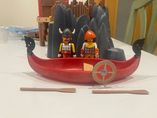 Barco Vikingo Playmobil con Figuras