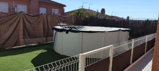 Piscina desmontable con escalera y bomba 3x2