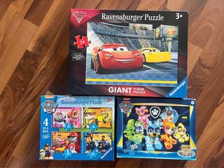 3 Puzzle Ravensburger per Bambini