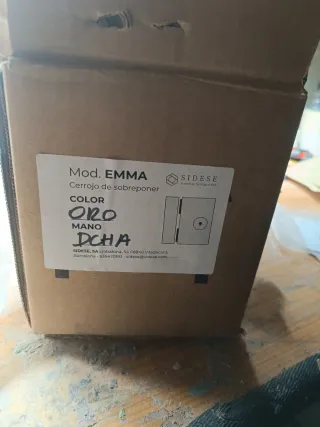 Cerradura de puerta de entrada cerradora completa