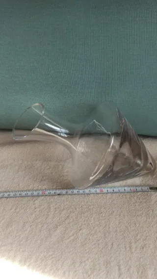Jarra decantadora de cristal