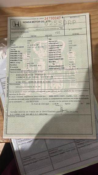 Honda Civic 2005 - Buen Estado