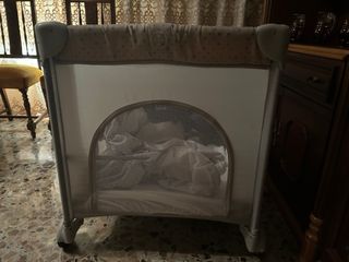 Parque cuna de bebé