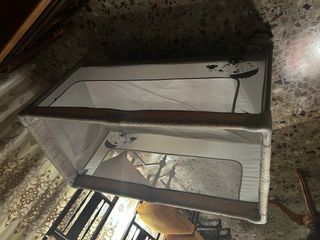 Parque cuna de bebé