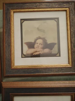 3 Cuadros de Ángeles