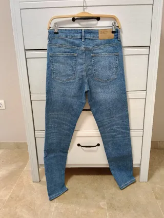 2 Vaqueros Mango Talla S Hombre