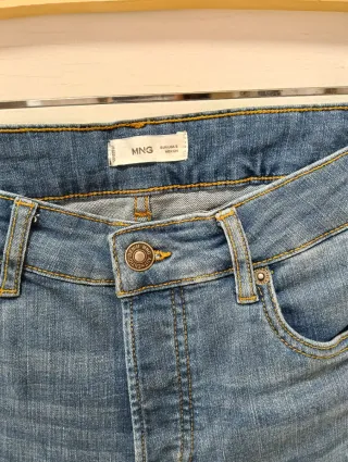 2 Vaqueros Mango Talla S Hombre