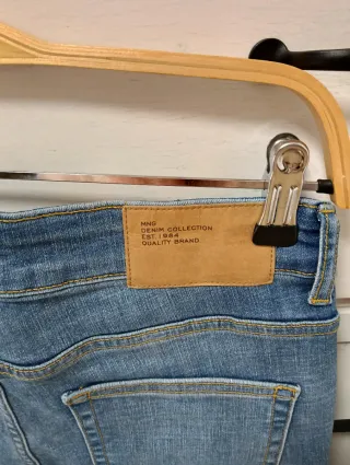 2 Vaqueros Mango Talla S Hombre