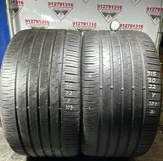 315 30 22 Y CONTINENTAL RUEDA AL 90% VIDA UTIL