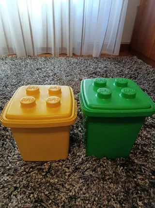 2 Scatole di Costruzione Lego Duplo