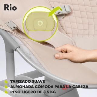 LIONELO Rio - Balancín eléctrico para niños de has