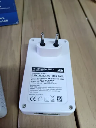 Fritz! Powerline 540E Set Repetidor Wifi