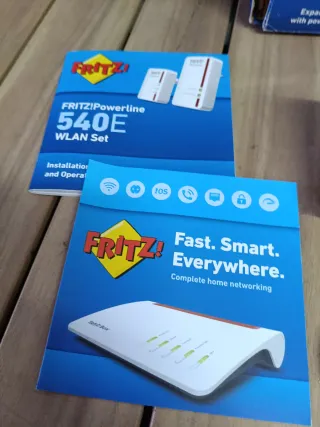 Fritz! Powerline 540E Set Repetidor Wifi