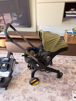 Doona+ Silla Coche Bebé y Carrito + Base Isofix