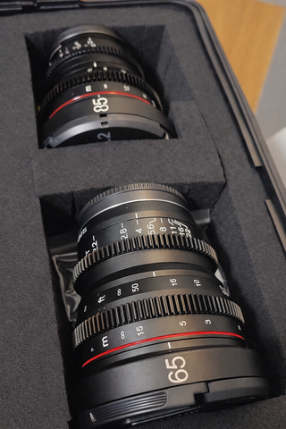 Set Completo Objetivos Cinematográficos Meike