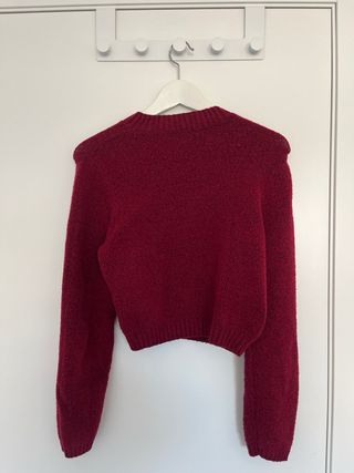 Jersey granate Stradivarius