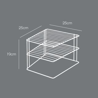 Metaltex PALIO COPPER - Rinconera 3 Niveles. Acaba