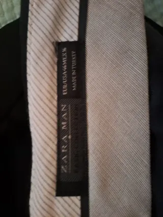 Traje de caballero negro