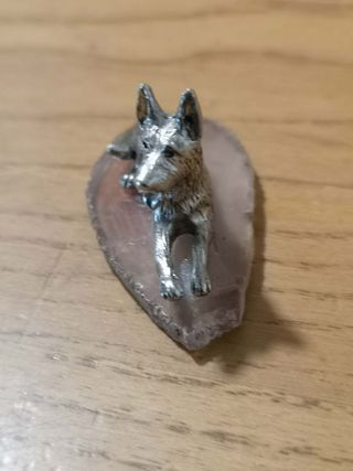 Miniatura Lupo Accucciato