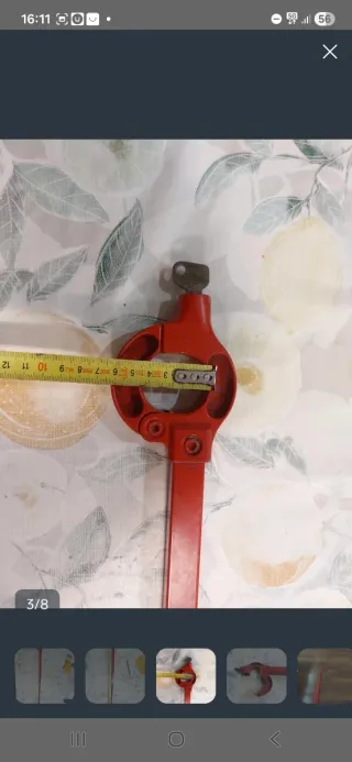 Barra antirrobo volante