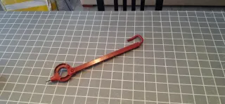 Barra antirrobo volante