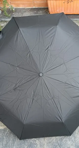 Paraguas plegable Vogue negro