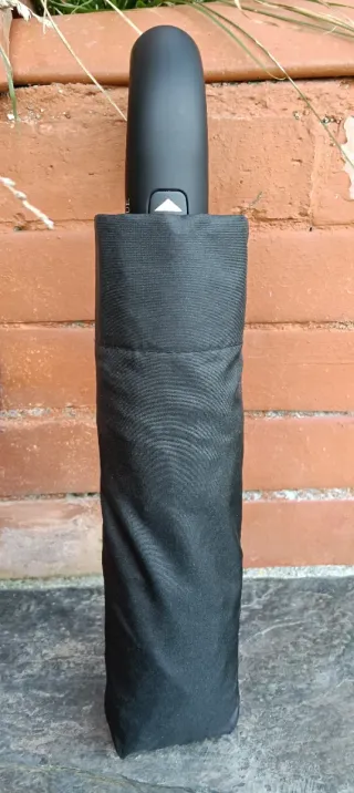 Paraguas plegable Vogue negro