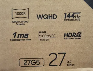 Monitor Samsung Odyssey G5 Nero