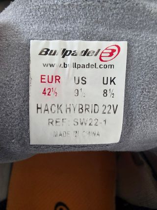 Bullpadel Hack Hybrid Zapatillas Padel