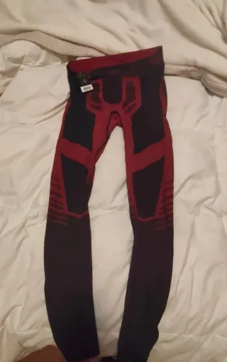 Conjunto técmico deportivo azul y ro