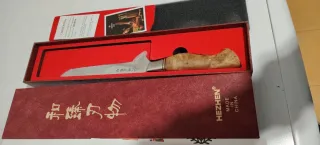 Cuchillo profesional HEZHEN madera y metal