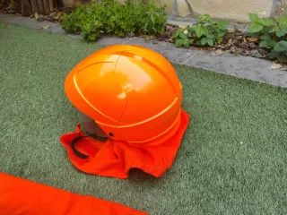 Traje Bomberos Naranja Talla Única