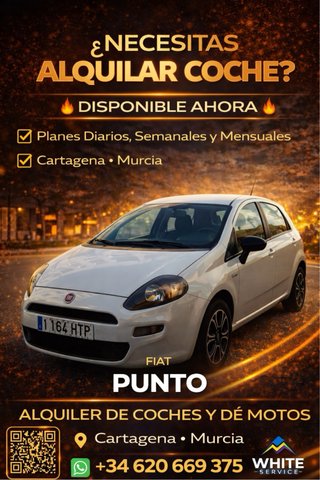 Alquilo coches y motocicletas 620-669-375 FIAT Pun